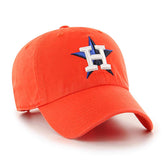 47 MLB Alternate Clean Up Adjustable Hat, Adult (Houston Astros Orange)